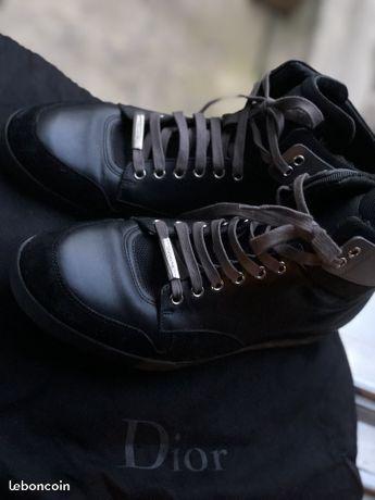 Sneakers Haute Noir Dior pour Homme (avec facture)