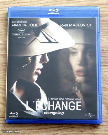 Blu ray L'ECHANGE comme neuf jamais visionné