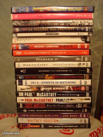 DVD : Musique, Clips, Concerts
