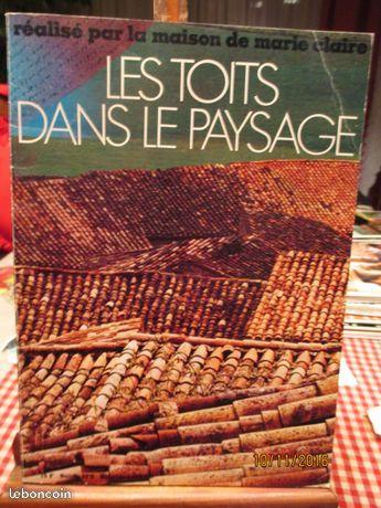 Livre les toits dans le paysage de1977réf5081 GC77