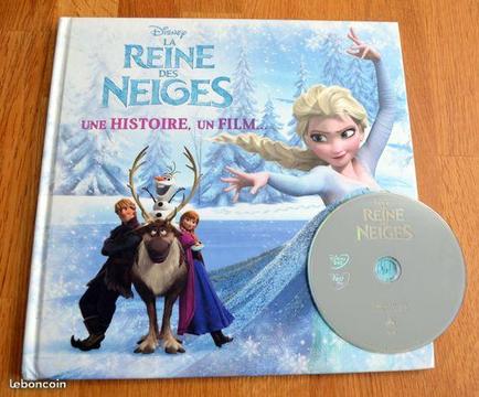 Livre + CD La reine des neiges