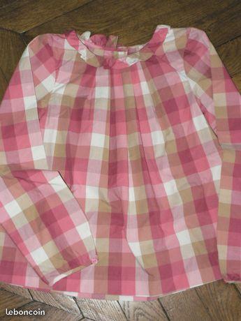 Fille 8 ans blouse tunique JACADI (mastrou)