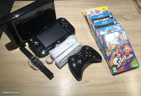 Nintendo Wii U console + jeux
