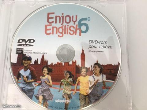 DVDrom Enjoy english 6ème, ed20