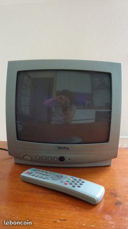 Téléviseur couleur BLUESKY 36cm + télécommande