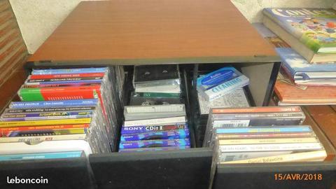 Range CD et Cassettes