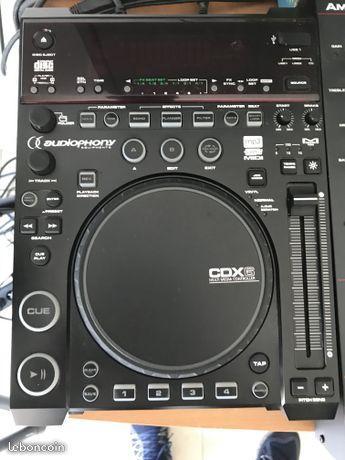 Deux Platines DJ audiophony cdx6
