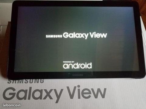 Samsung galaxy tab view 18.4 wifi garantie 08/2020