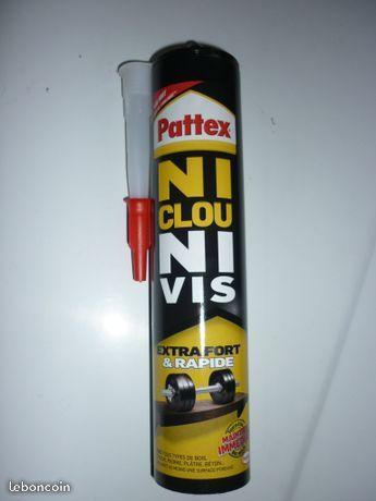 Cartouches colle PATTEX ni clou ni vis NEUVE