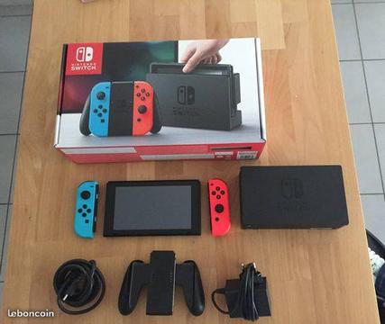 Nintendo Switch - Comme neuve sous garantie