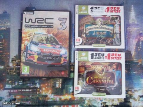 Jeux PC : WRC 3 ; objet caché
