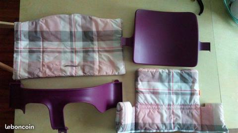 Baby set tripp trapp + coussin STOKKE