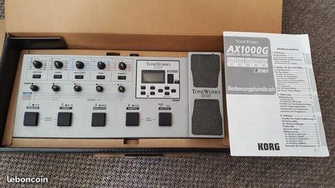 Multi-effet guitare KORG AX1000G