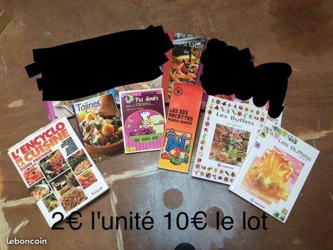 Livres divers cuisine