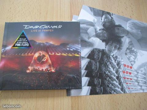 DAVID GILMOUR (PINK FLOYD) Live at Pompeii 2xCDs
