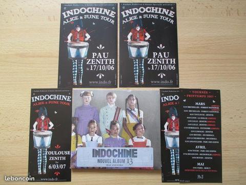 INDOCHINE *13* CD digipack NEUF + flyers