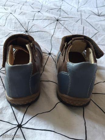 Chaussures bébé cuir DPAM 21
