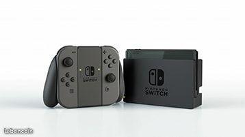 Nintendo switch avec 2 jeux