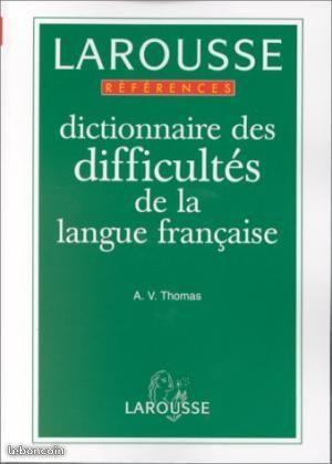 Dictionnaire des difficultés d la langue française