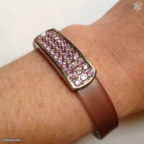 Bracelet mauve Swarovski