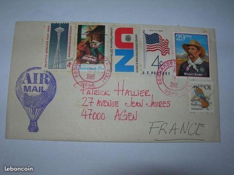 Lettre des U.S.A. de 1995