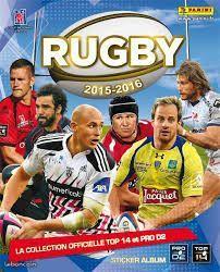 Image panini championnat de france rugby 2015-2016
