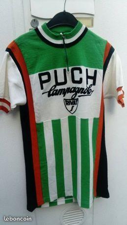 maillot cycliste vintage puch campagnolo