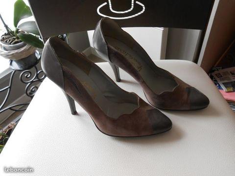 Chaussures femme cuir
