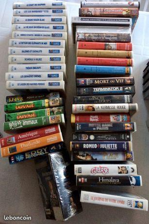 Cassettes video VHS en bon état