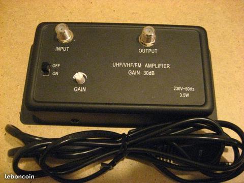 Amplificateur d'antenne tv fm