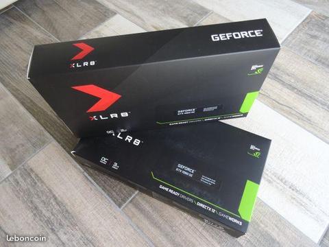 2 x PNY GeForce GTX 1060 XLR8 OC GAMING 6Go GDDR5