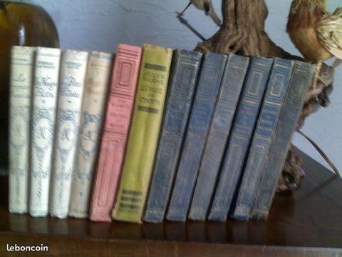 Divers livres Sand,Jules Vernes et Balzac