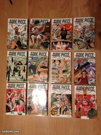 One Piece - Manga lots de 12 tommes (négociable)