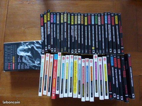 Lot de 53 volumes d’Alfred Hitchcock