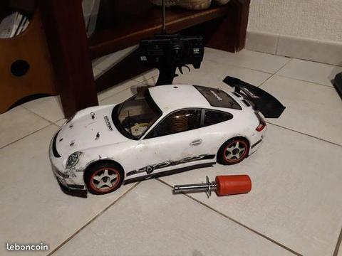 Voiture thermique modélisme rc complet 1/10