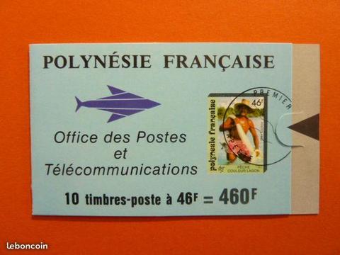 Timbre de polynésie française carnet n° C 427