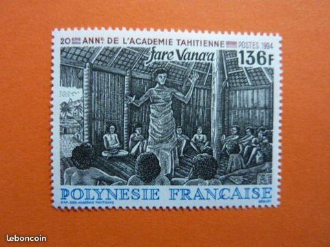Timbre de polynésie française n° 457