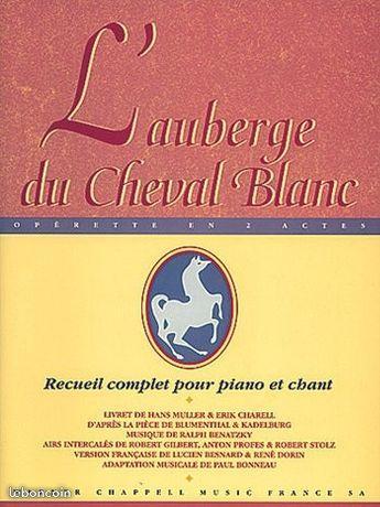 L’auberge du Cheval Blanc partitions