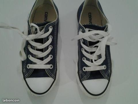 Converse all star bleu marine