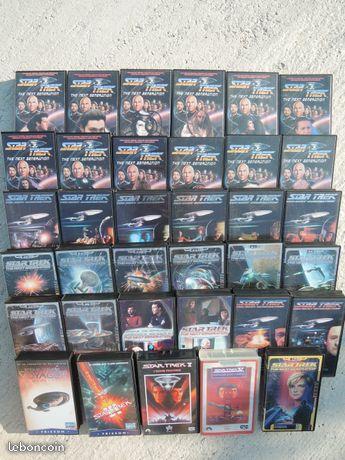 Lot 35 cassettes Video VHS - STAR TREK