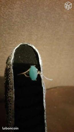 Bague argent et Amazonite (anoli971)