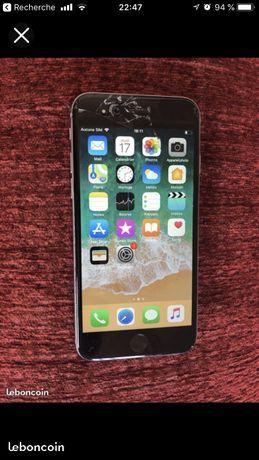 iPhone 6 bon état écran cassé