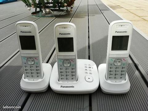 Trio telephone panasonic