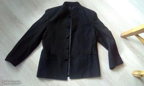 Veste noire enfant 8 ans bon état