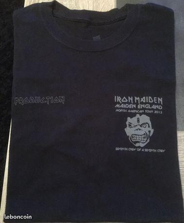 Tee shirt collector Iron Maiden L