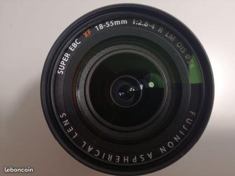 Objectif Fuji XF 18-55mm neuf garanti + 4 filtres