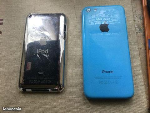 IPhone 5c Semi HS + iPod touch 4 hs