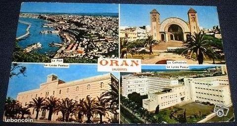 CP Algérie ORAN 4 vues