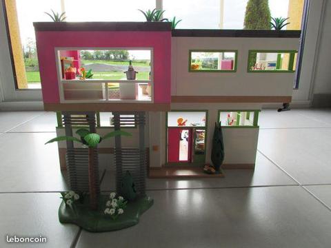 Maison moderne playmobil