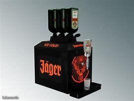 Machine Jagermeister avec lot de verre à shooters